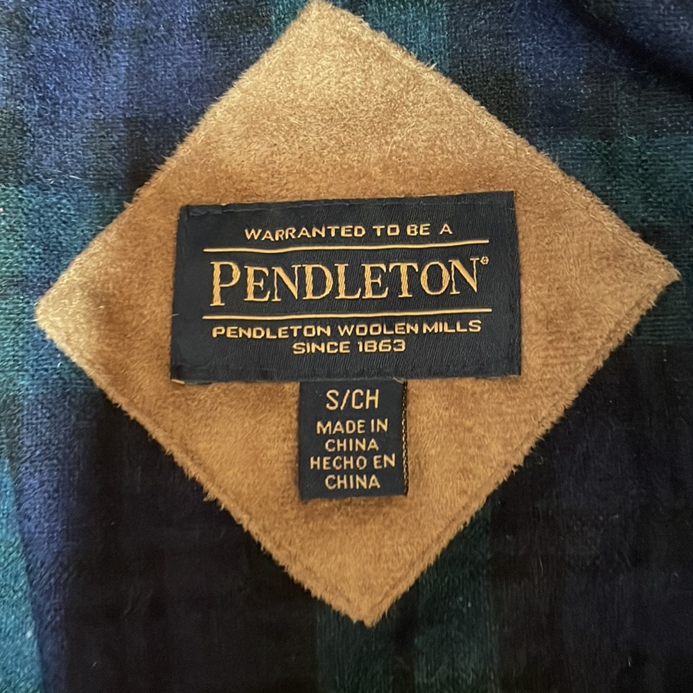 Pendleton Womens Jacket Full Zip Size Small Blue … - image 4